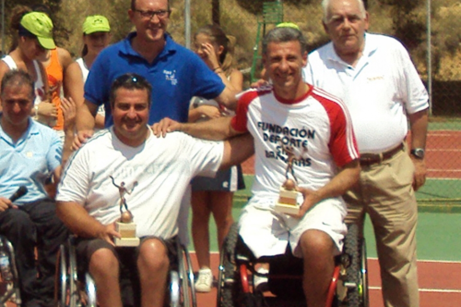 Miguel Torres se lleva el Open Mar de Aragn de Tenis en Silla de Ruedas ante Juanjo Rodrguez  