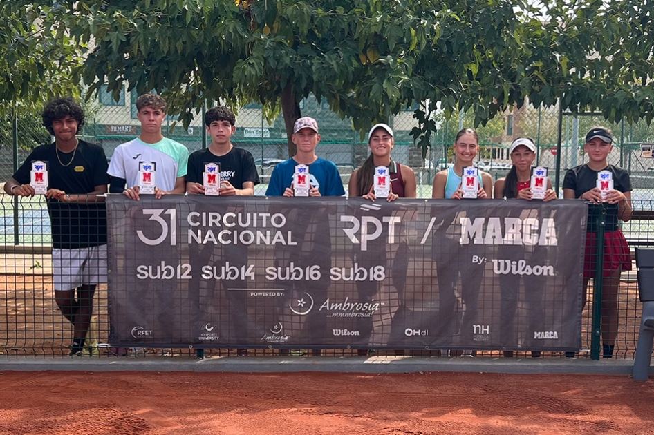 �xito en Scude Nules del Circuito RPT - Marca by Wilson Sub16 & Sub18
