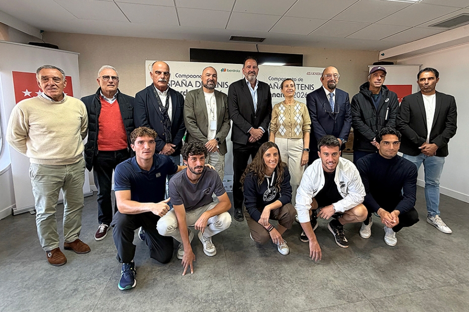 El CT Chamart�n presenta el Campeonato de Espa�a de Tenis Absoluto por Equipos que arranca el lunes en Madrid