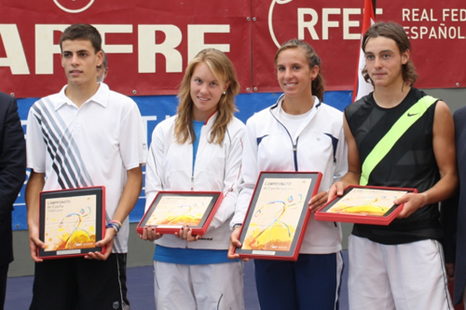 David Pérez y Silvia García se alzan con los títulos de Campeones de España Cadetes en Gijón