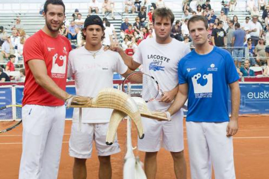 Rubén Ramírez y Albert Ramos sobreviven en las rondas finales del Challenger de San Sebastián 