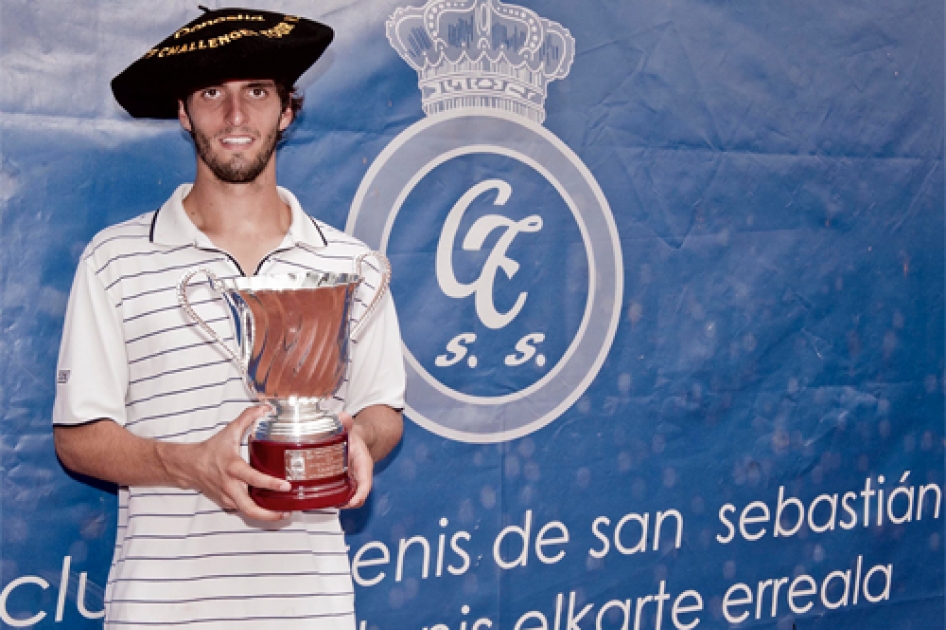 Albert Ramos conquista en San Sebastián su primer título Challenger 