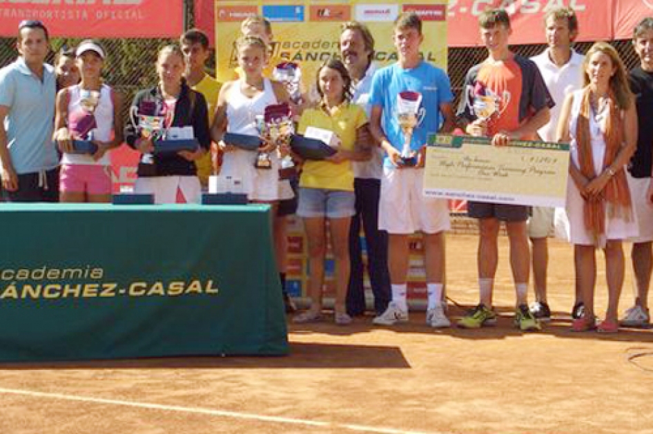 Julia Payola logra el nico triunfo espaol en la doble cita del circuito europeo juvenil en El Prat