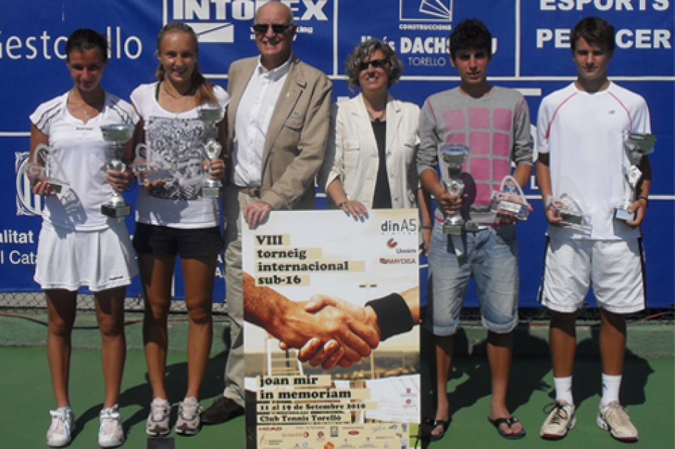 Carlos Bautista sorprende a Pol Toledo en la final del internacional cadete de Torelló Carlos Bautista sorprende a Pol Toledo en la final del internacional cadete de Torelló