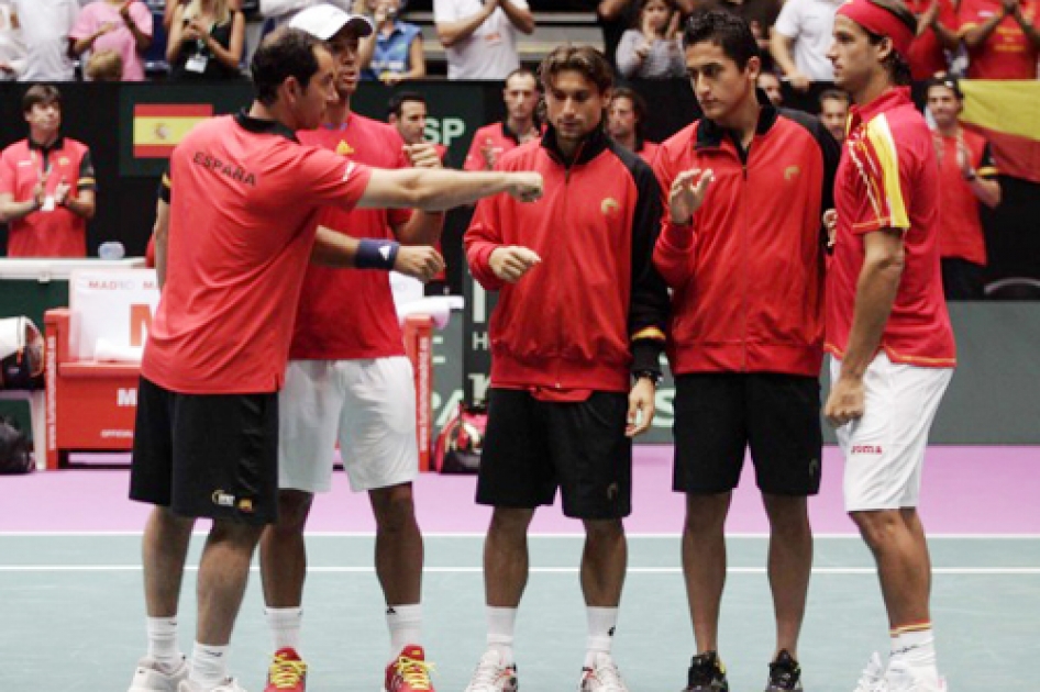España viajará a Bélgica en la primera ronda del Grupo Mundial de la Copa Davis 2011