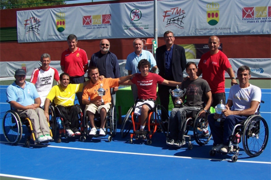 Daniel Caverzaschi se lleva el V Open Comunidad de Madrid de tenis en Silla de Ruedas