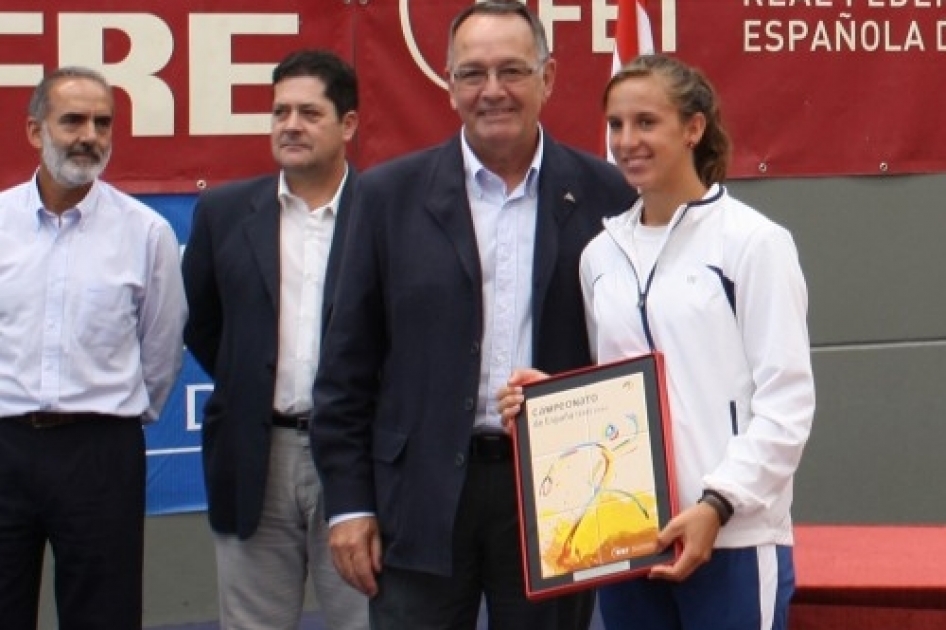 Silvia García rubrica su gran año con la primera final profesional en Alcorcón