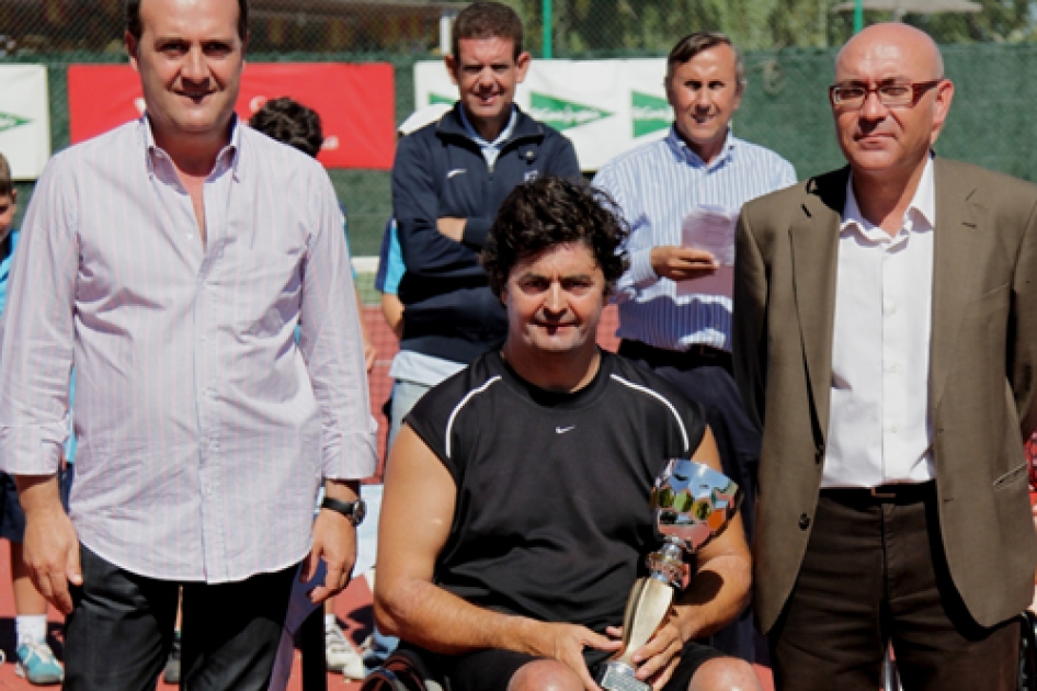 Juan Manuel Ramos repite victoria en el Ciudad de Albacete de Tenis en Silla de Ruedas