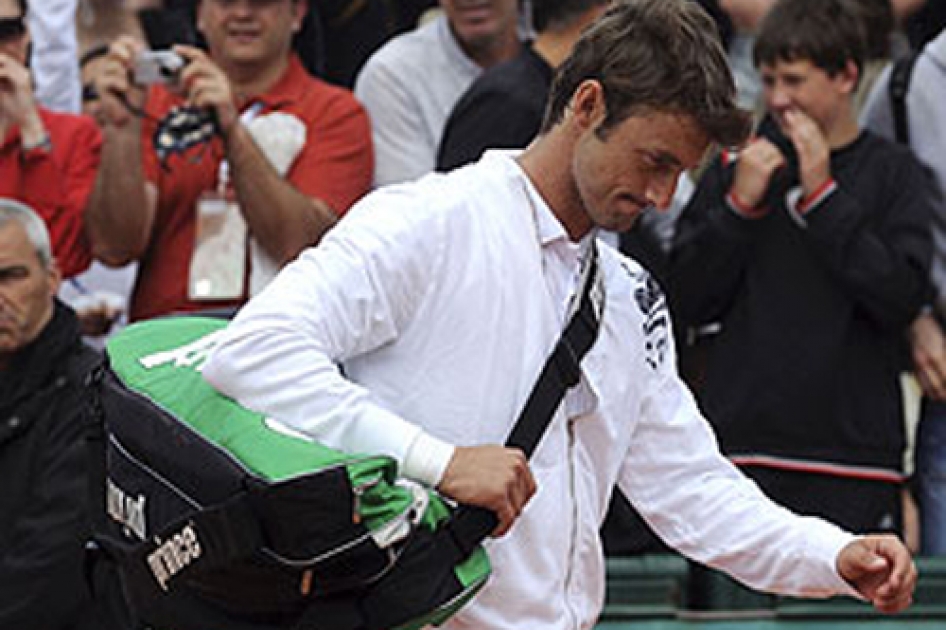 Juan Carlos Ferrero dice adiós a la temporada por la lesión que arrastra en su rodilla izquierda