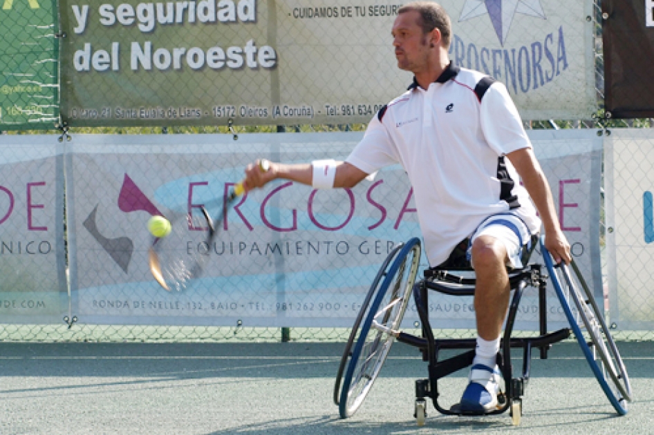 Logroño celebra el Campeonato de España de Tenis en Silla de Ruedas por Comunidades