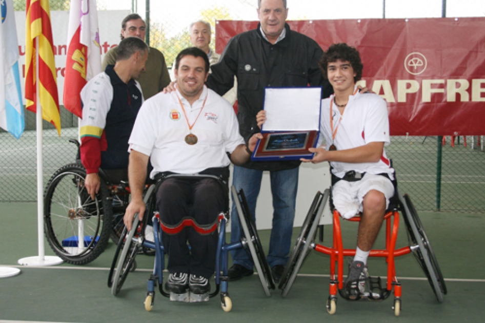 Madrid conquista por primera vez el Campeonato de España de Tenis en Silla de Ruedas
