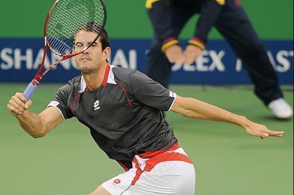 Guillermo García López no puede con Djokovic y deja sin españoles el Masters 1000 de Shanghai 