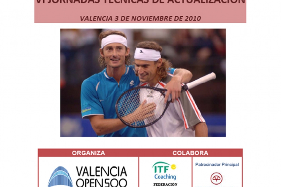 Las VI Jornadas Tcnicas de Actualizacin se celebrarn en el Valencia Open 500 