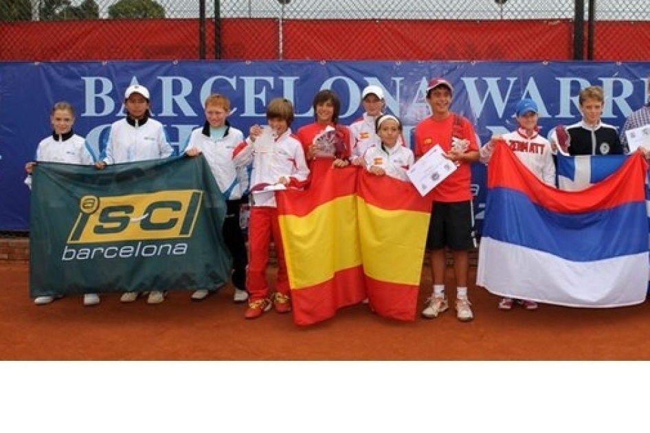 Gran éxito del tenis juvenil español en el Masters Internacional del TTK Warriors