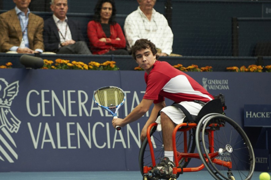 Caverzaschi supera a Illobre en la final del torneo de Silla de Ruedas del Valencia Open 500