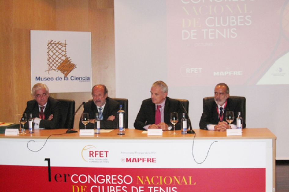 Valoracin positiva del primer Congreso Nacional de Clubes de Tenis celebrado en Valladolid 