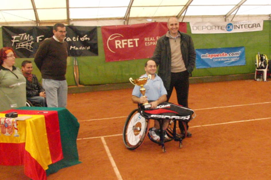 lvaro Illobre gana su cuarto Mster Nacional de Tenis en Silla de Ruedas