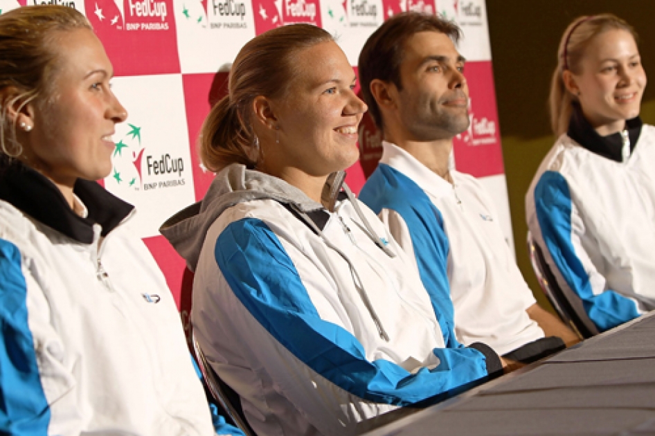 Kaia Kanepi liderar el equipo de Estonia en la Fed Cup ante Espaa