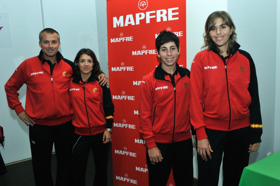 La Seleccin Espaola Mapfre se siente optimista ante la eliminatoria de Fed Cup frente a Estonia