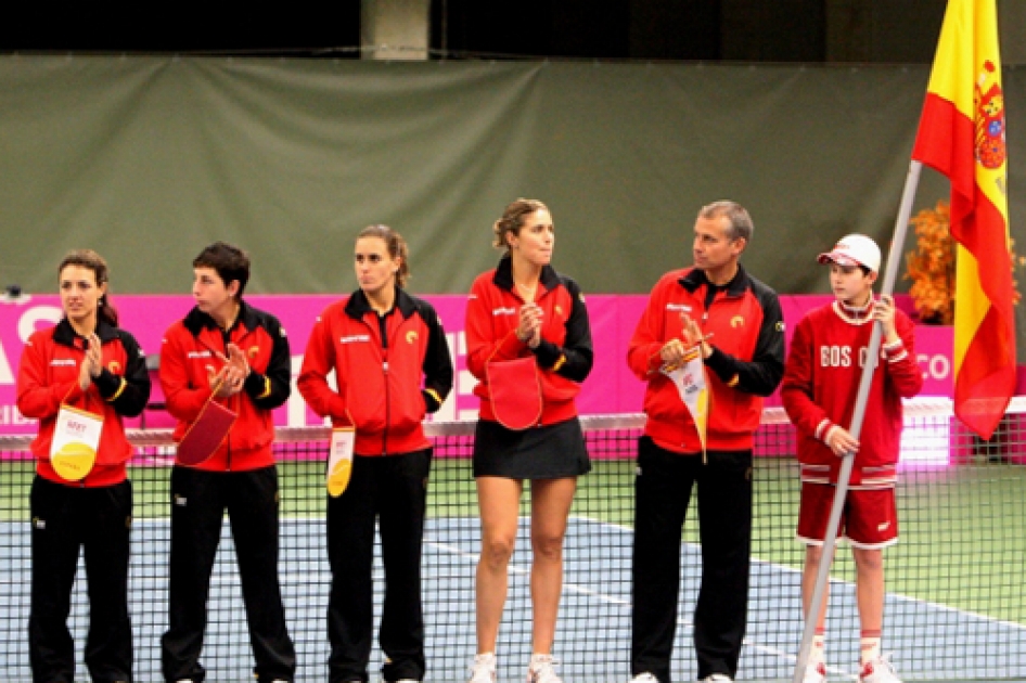 Espaa recibir a Francia en el play-off de ascenso al Grupo Mundial de Fed Cup