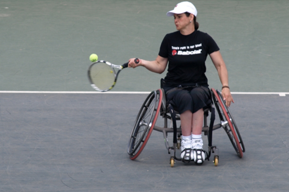 España dobla el número de torneos internacionales de tenis en silla de ruedas