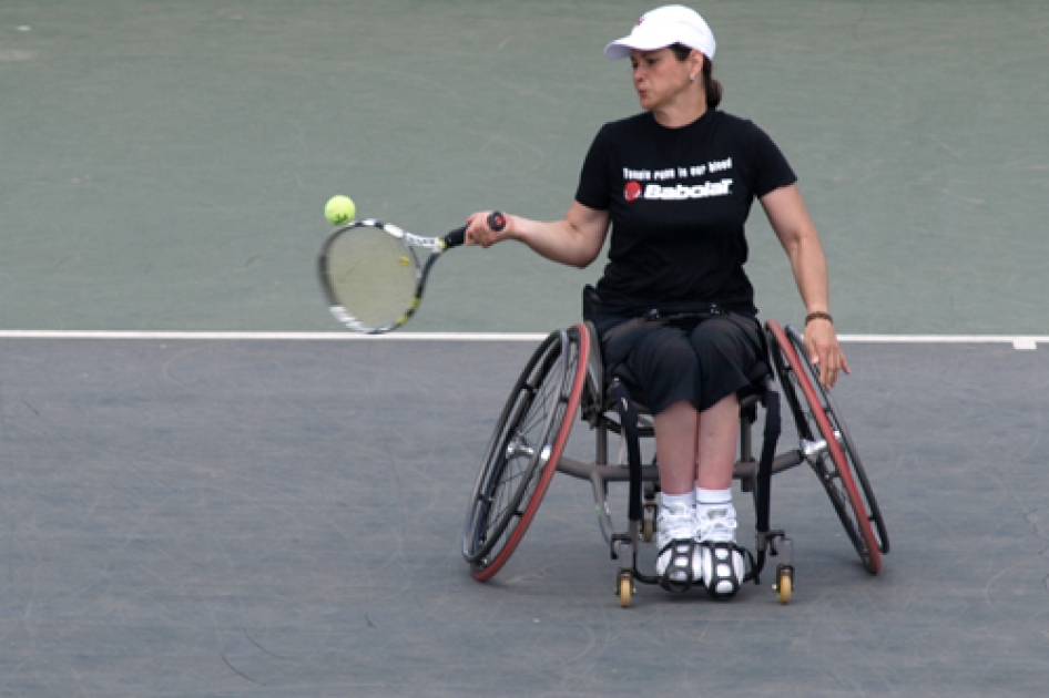 Espaa dobla el nmero de torneos internacionales de tenis en silla de ruedas