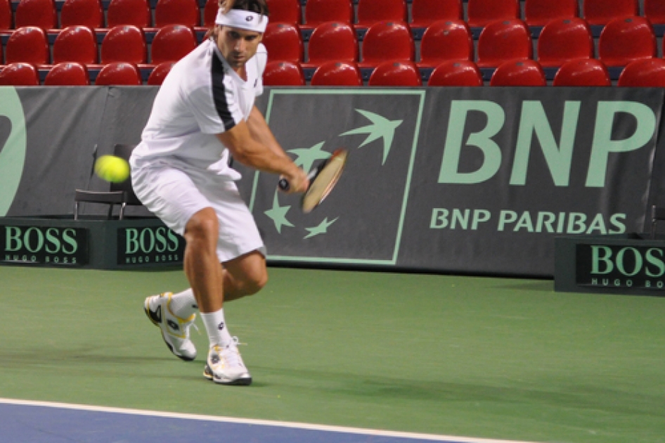 David Ferrer y Feliciano Lpez se incorporan a los entrenamientos de la Seleccin Espaola Mapfre