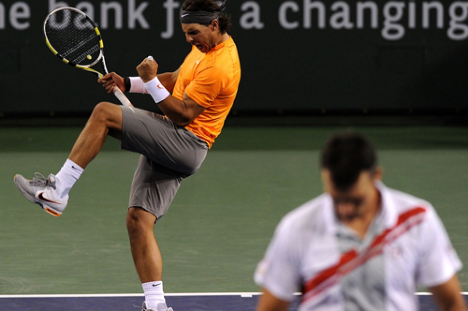 Nadal sufre para acceder a semifinales mientras que Robredo se retira sin saltar a pista Nadal sufre para acceder a semifinales mientras que Robredo se retira sin saltar a pista