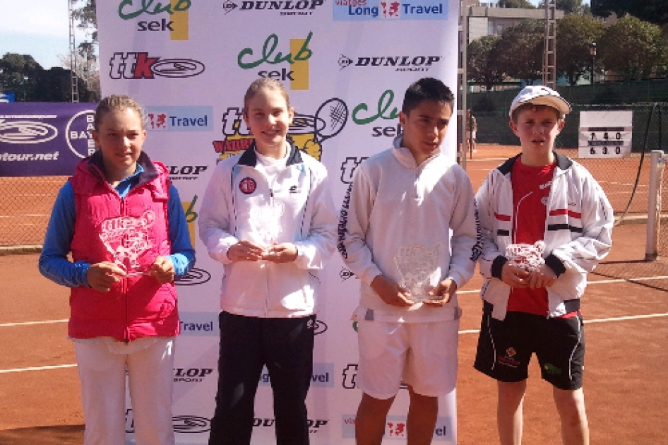 Los alevines completan el palmars del primer torneo TTK en Zaragoza