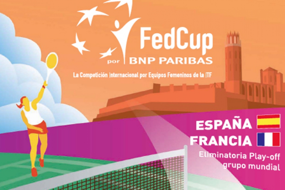 Sólo quedan 650 abonos para el play-off de Fed Cup entre España y Francia en Lleida