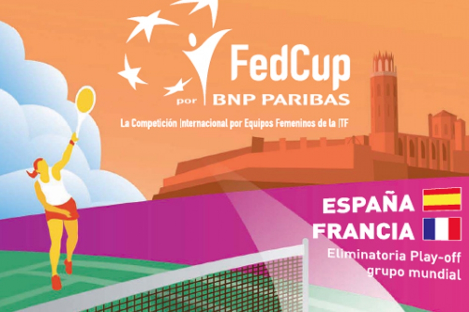 Sólo quedan 650 abonos para el play-off de Fed Cup entre España y Francia en Lleida Sólo quedan 650 abonos para el play-off de Fed Cup entre España y Francia en Lleida
