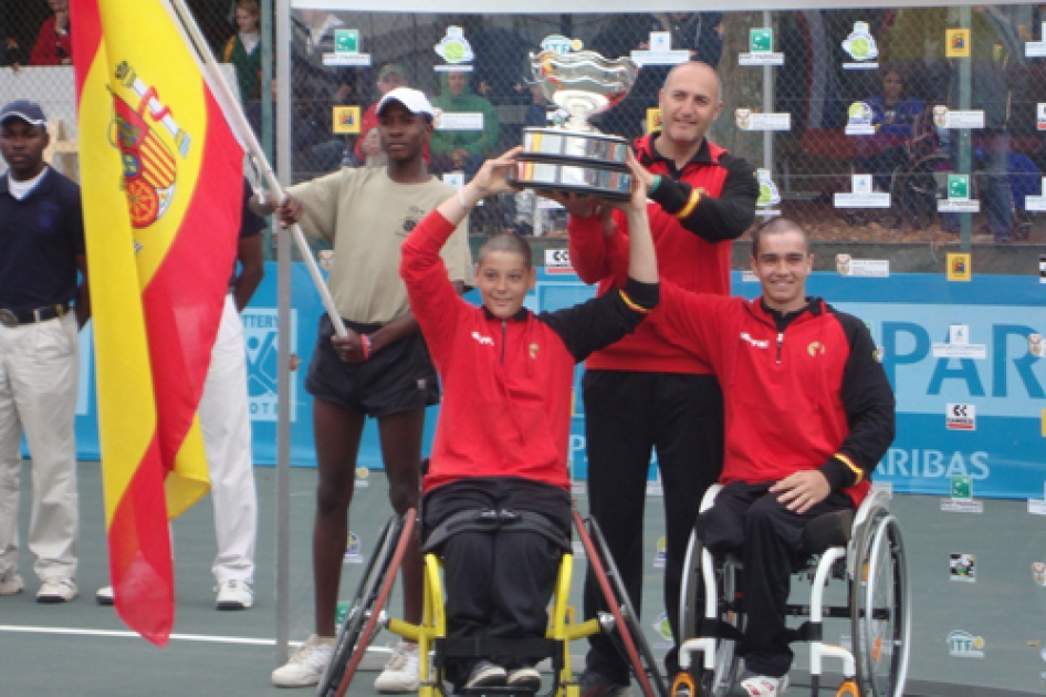 La Selección Española Mapfre se proclama Campeona del Mundo Júnior de Tenis en Silla