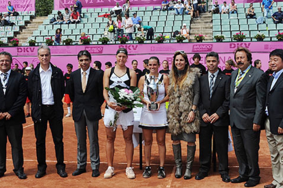 La italiana Roberta Vinci recupera el centro en el Barcelona Ladies Open La italiana Roberta Vinci recupera el centro en el Barcelona Ladies Open
