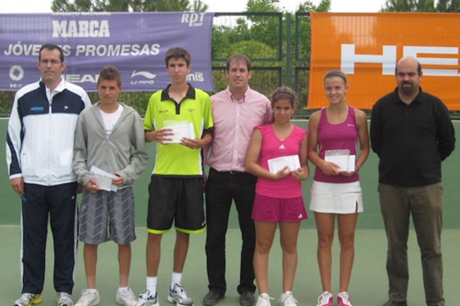 Pablo Vivero y Alba Carrillo ganan el torneo Marca de Alicante