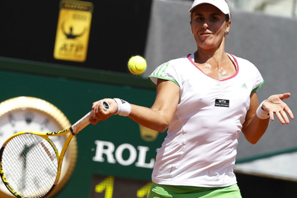 Anabel Medina no puede con Jankovic y cierra la participación española en Roma Anabel Medina no puede con Jankovic y cierra la participación española en Roma