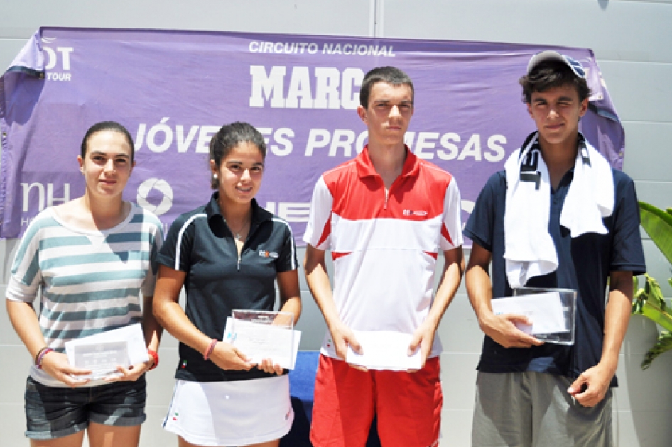 Adrin Orantes-Zurita y M Jos Luque se llevan el torneo cadete Marca de Sevilla