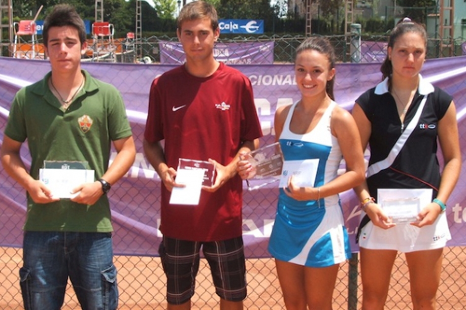 Victorias de Jorge Martnez y Laura Pertusa en el torneo Marca Jvenes Promesas de Zaragoza