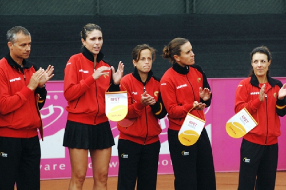 La Seleccin Espaola Mapfre femenina viajar a Rusia en su debut de la Fed Cup 2012