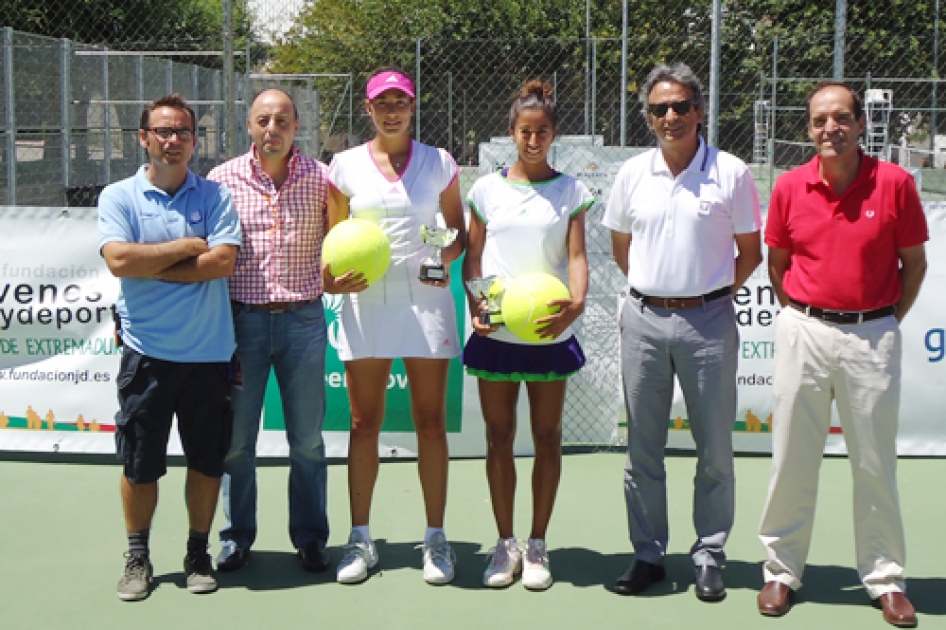 La barcelonesa de 17 aos Garbie Muguruza suma su tercer xito internacional del ao en Cceres