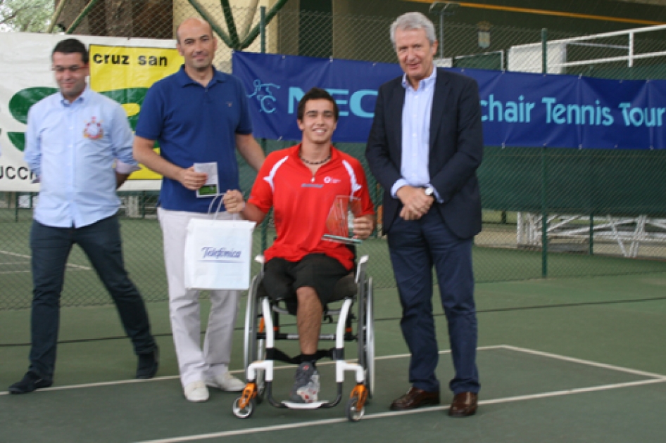 Daniel Caverzaschi conquista su primer título absoluto internacional en Logroño