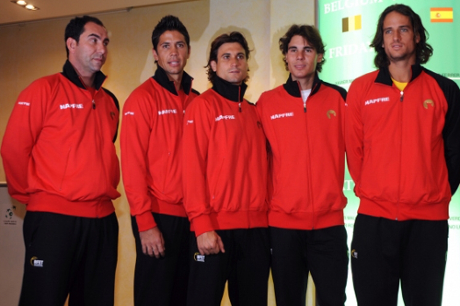 Nadal, Ferrer, Verdasco y Feliciano formarn la Seleccin Espaola Mapfre ante Francia 