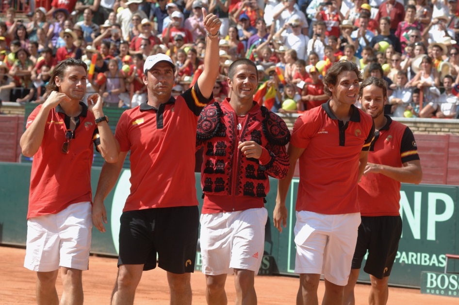 España jugará su octava final de Copa Davis ante Argentina en casa