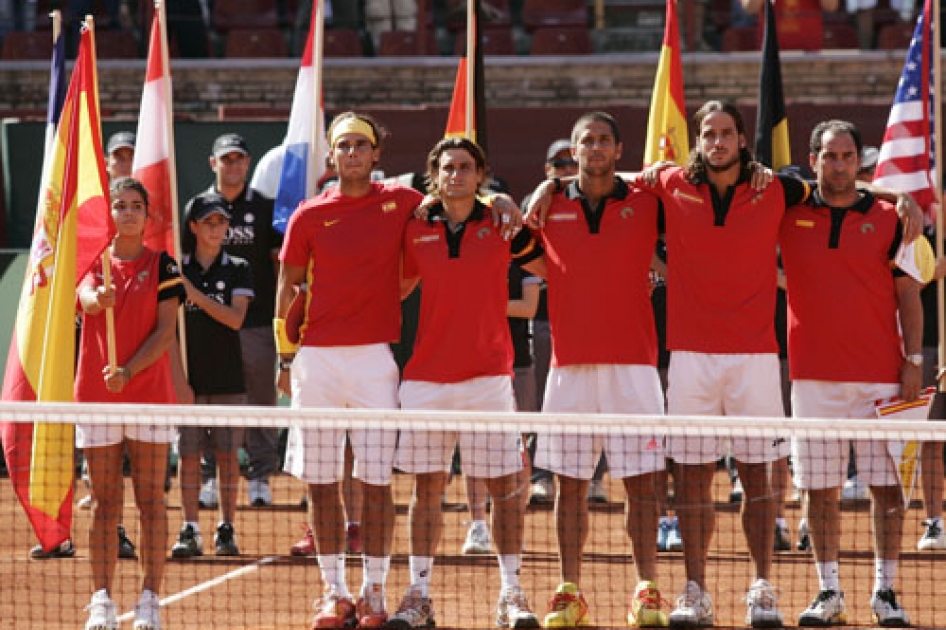 España recibirá a Kazajstán en la primera ronda de la Copa Davis 2012