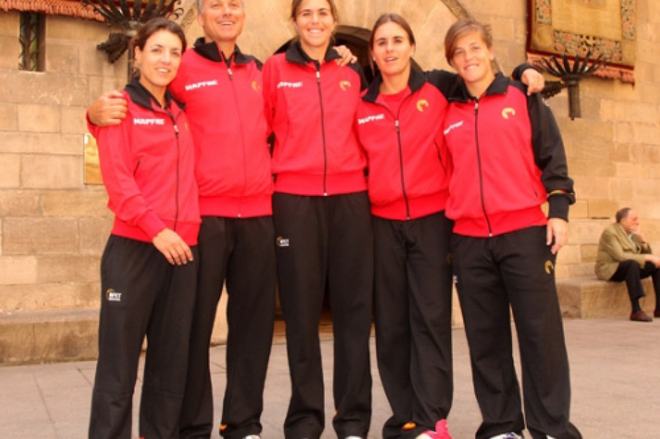 La Selección Española Mapfre femenina jugará en Moscú ante Rusia en  la Fed Cup 2012 