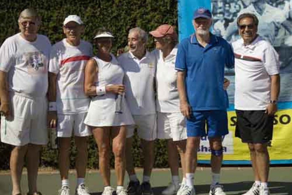 Tres victorias espaolas en el Lew Hoad Memorial de veteranos en Mijas