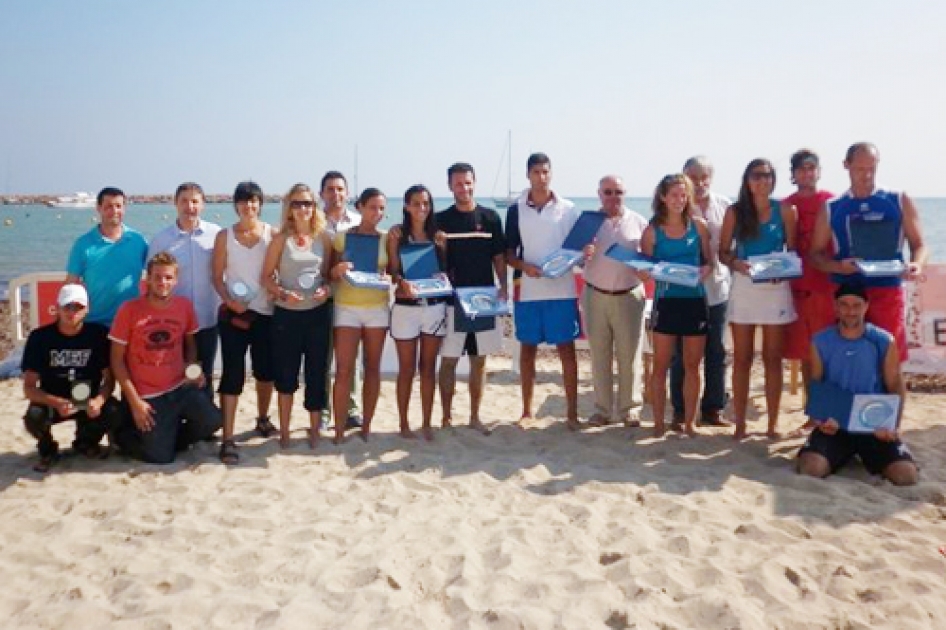 Hernndez-Dopico y Sitj-Escandell ganan el Campeonato de Espaa de tenis playa