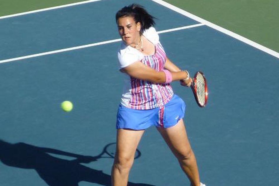 Nuria Párrizas alcanza su primera final profesional en el último internacional de Madrid Nuria Párrizas alcanza su primera final profesional en el último internacional de Madrid