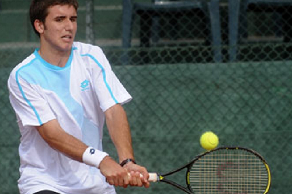 Jordi Samper alcanza su cuarta final del año en el penúltimo Futures en Vilafranca Jordi Samper alcanza su cuarta final del año en el penúltimo Futures en Vilafranca