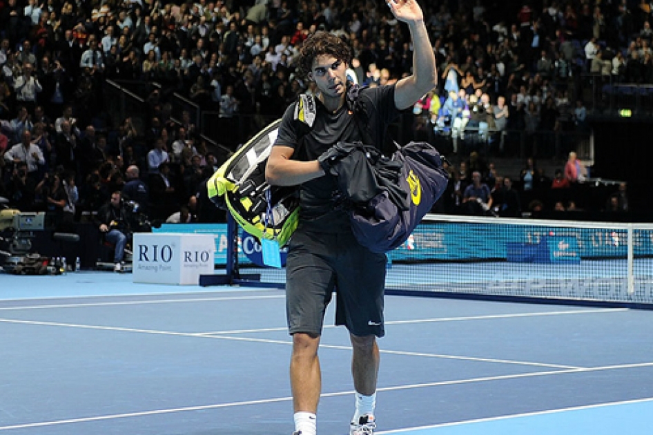 Nadal se despide de Londres tras perder ante Tsonga y ya piensa en la final de la Copa Davis