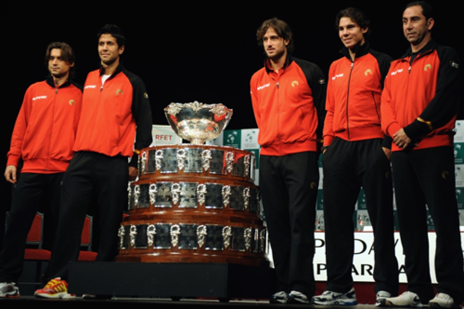 Nadal abrirá la final de la Copa Davis contra Mónaco, y Ferrer jugará después con Del Potro